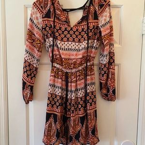 Boho pattern dress